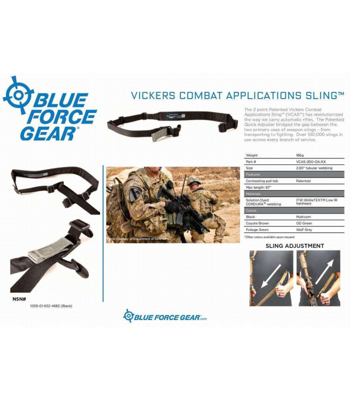 BLUE FORCE GEAR VICKERS PADDED SLING