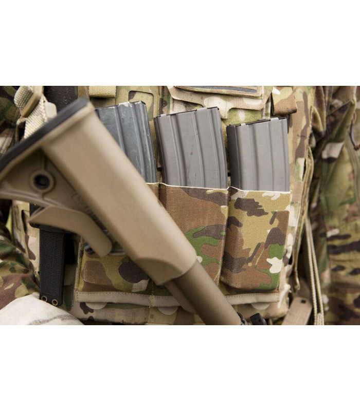 BLUE FORCE GEAR TEN-SPEED TRIPLE M4 MAG POUCH