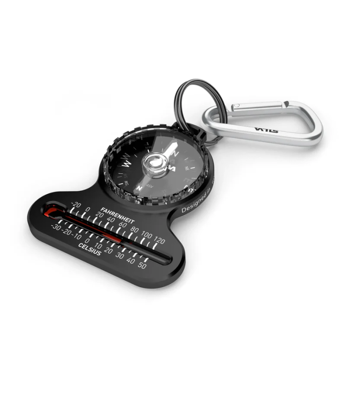 Silva Compass Pocket With Thermometer And Carabiner Waterproof | Sabotage Oddal