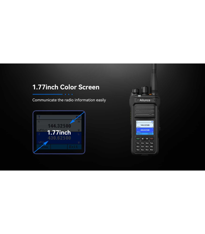 ΠΟΜΠΟΔΕΚΤΗΣ RETEVIS HA1UV,5W IP67, Dual Band (EU Ver.)