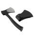 MFH Camping Hatchet Cast Steel With Rubber Handle | Sabotage Oddal