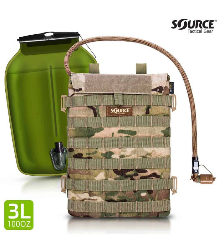 Source Razor Hydration Pouch 3L Low Profile MOLLE | Sabotage Oddal