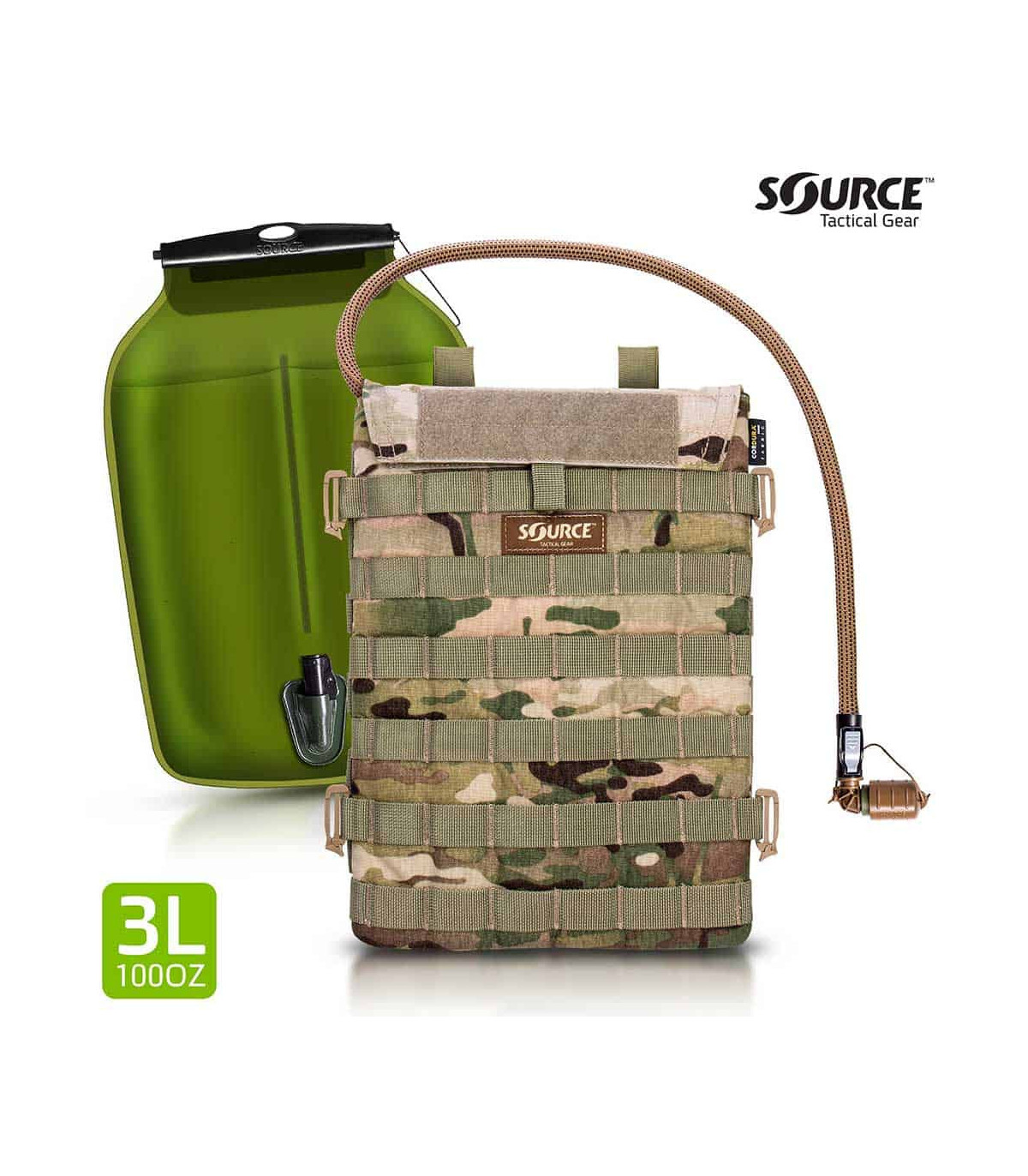 Σακίδιο Υδροδοσίας Source Razor Hydration Pack 3L Χαμηλού Προφίλ MOLLE | Sabotage Oddal