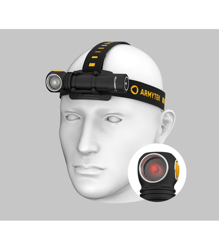 Φακός Κεφαλής Armytek Wizard C2 WR Magnet USB | Sabotage Oddal