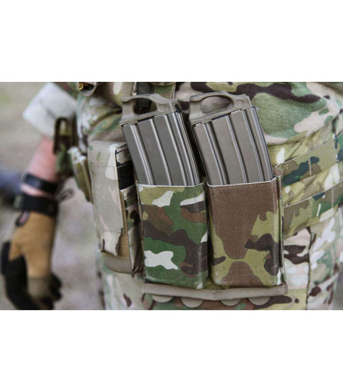 BLUE FORCE GEAR TEN-SPEED DOUBLE M4 MAG POUCH