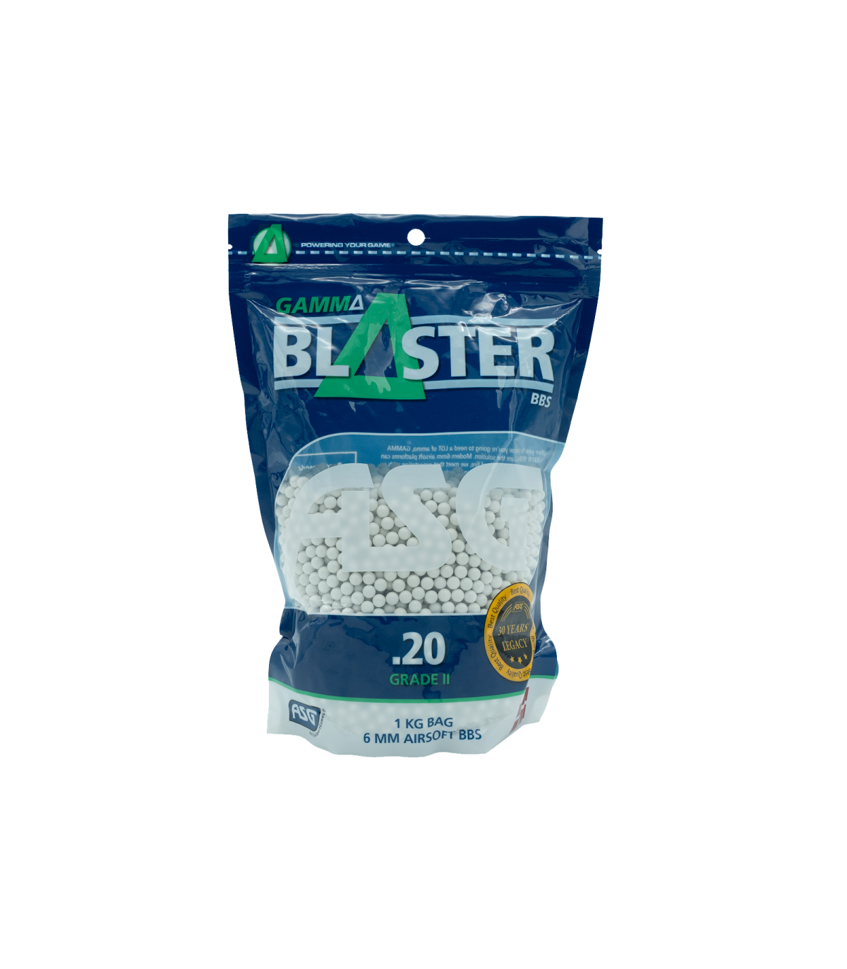ΜΠΙΛΙΕΣ SOFT ASG Gamma, 0.20g / 5000pcs /1kg