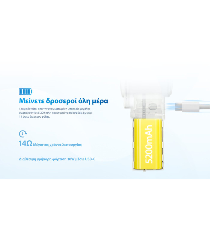 ΑΝΕΜΙΣΤΗΡΑΣ ΑΤΟΜΙΚΟΣ NITECORE izzCool 40