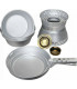 Miltec Aluminium Cook Set With Pots And Stove | Sabotage Oddal