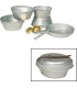 Miltec Aluminium Cook Set With Pots And Stove | Sabotage Oddal