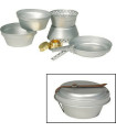 ΣΕΤ ΜΑΓΕΙΡΕΜΑΤΟΣ MILTEC ALUMINIUM COOK SET ΜΕ ΚΑΤΣΑΡΟΛΕΣ ΚΑΙ ΚΑΜΙΝΕΤΟ