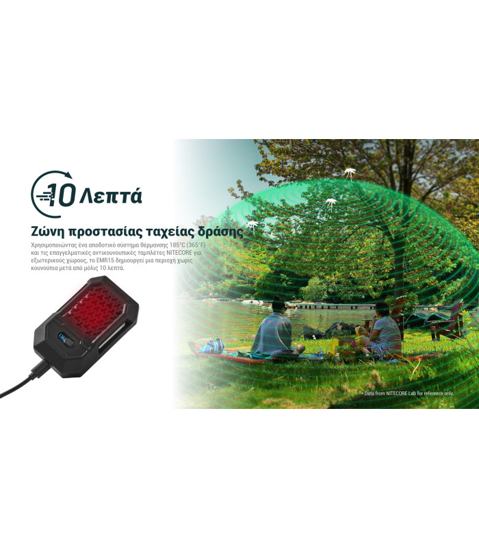 ΑΠΩΘΗΤΗΣ ΕΝΤΟΜΩΝ NITECORE EMR15