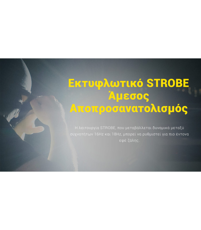 ΦΑΚΟΣ LED NITECORE NPL35, 2000lumens, 412meters