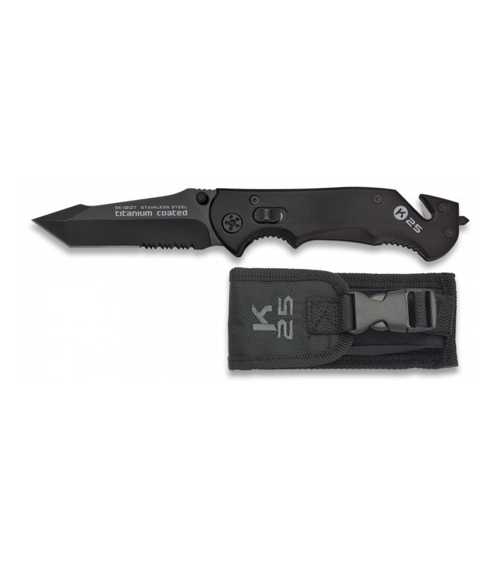 ΣΟΥΓΙΑΣ K25, Tactical K25 pocket knife. Sheath. 19127