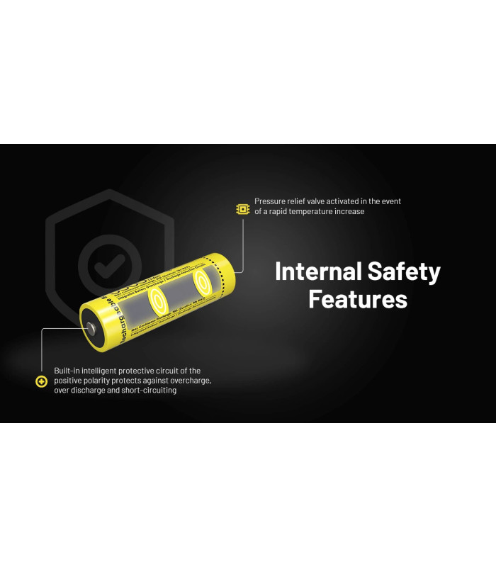 ΜΠΑΤΑΡΙΑ NITECORE 21700 / 5500mAh (τιμή τεμαχίου), NL2155HP