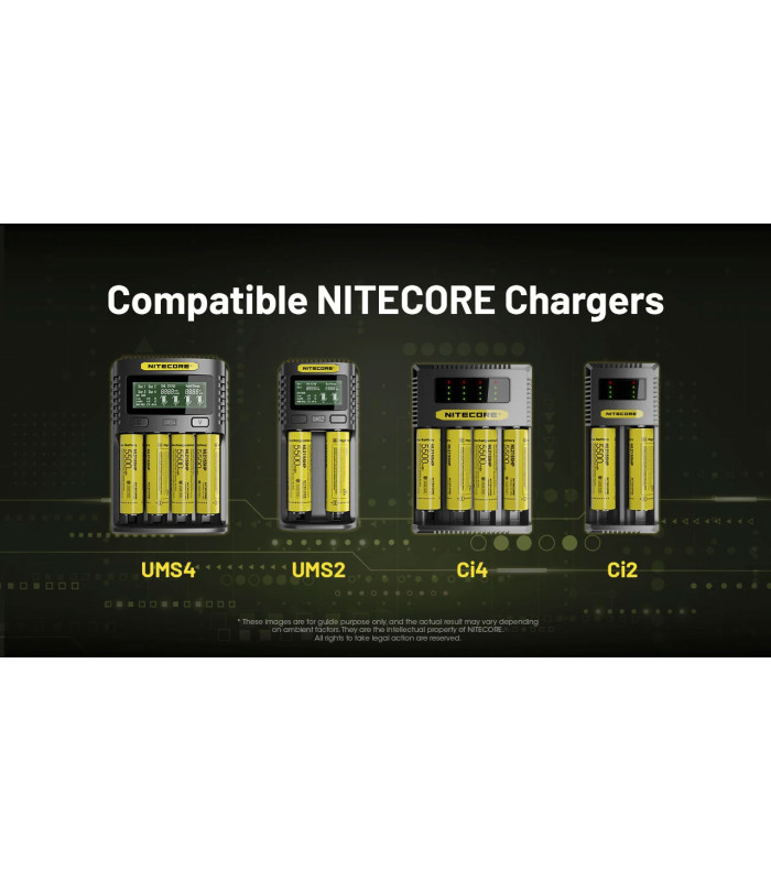 ΜΠΑΤΑΡΙΑ NITECORE 21700 / 5500mAh (τιμή τεμαχίου), NL2155HP