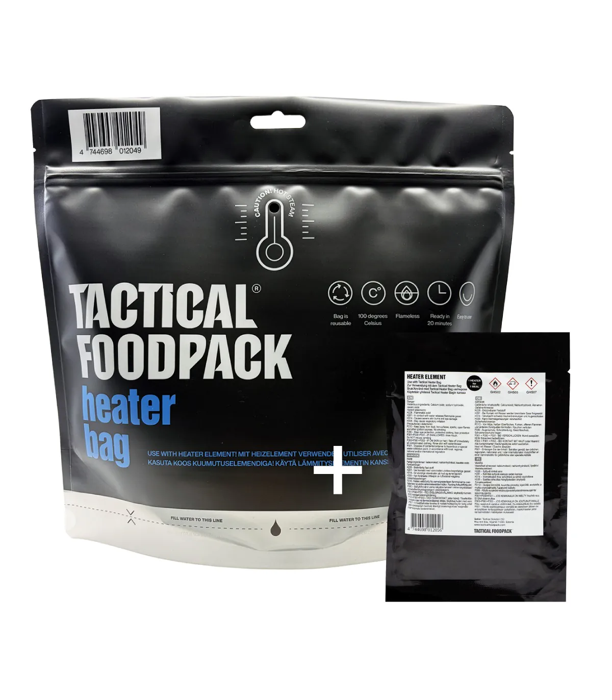 Tactical Foodpack Heater Bag With Heating Element | Sabotage Oddal