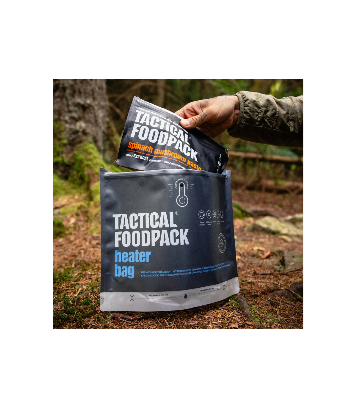 Tactical Foodpack Heater Bag With Heating Element | Sabotage Oddal