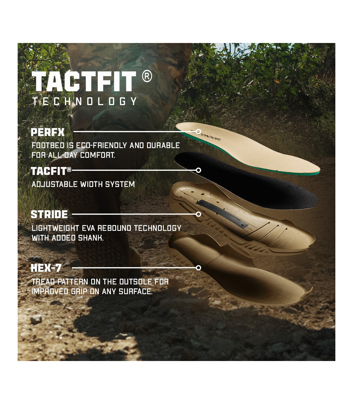 Condor Brigade 8" Tactical Boots | Sabotage Oddal