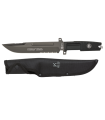 ΜΑΧΑΙΡΙ K25 tactical knife. Rubber handle. Bl.19cm, 32755