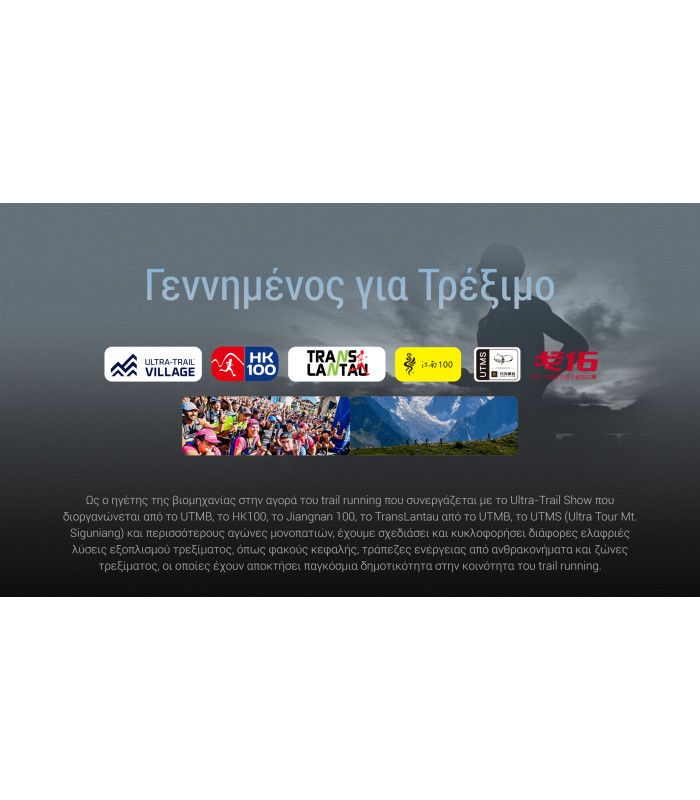 ΦΑΚΟΣ LED NITECORE HEADLAMP UT27 Pro 800Lumens + 2x HBL1500Lion Battery, Black