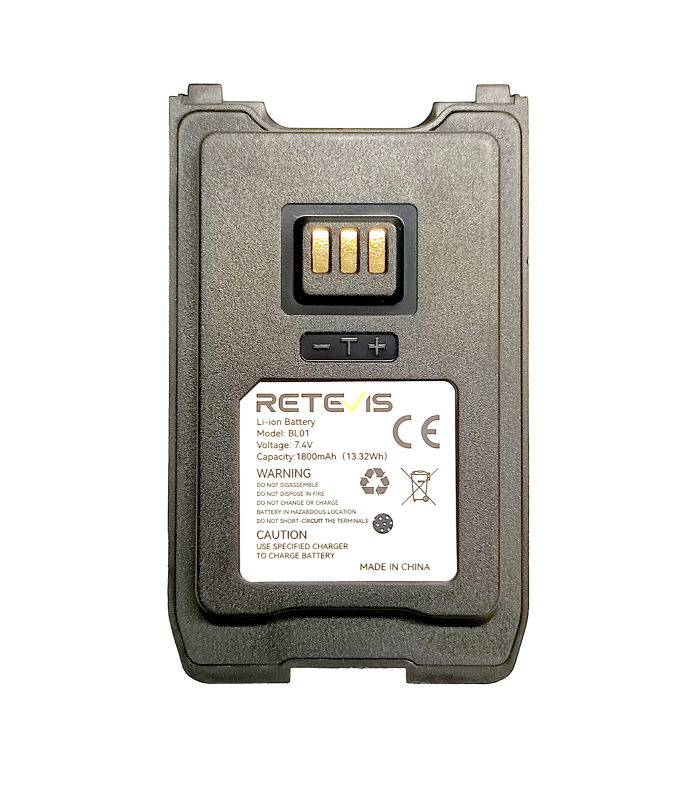 ΜΠΑΤΑΡΙΑ RETEVIS για C1, 1800ma, 7.4v, Original Rechargeable Li-ion Battery