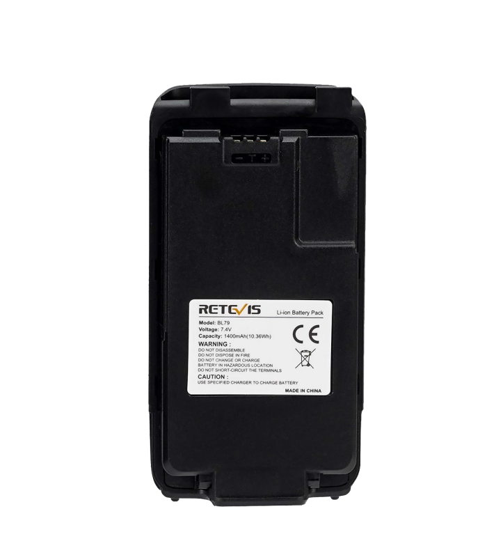 ΜΠΑΤΑΡΙΑ RETEVIS για RA79, 1400mAh , 7.4v, Original Rechargeable Li-ion Battery