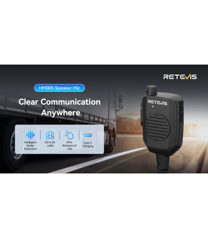 ΜΙΚΡΟΦΩΝΟ ΑΚΟΥΣΤΙΚΟ, RETEVIS, Retevis Walkie Talkie Speaker Mic 1 Pin 2.5mm Shoulder Speaker Mic for RB648P