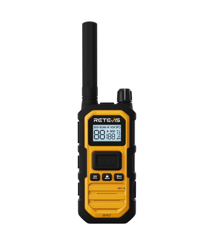 ΠΟΜΠΟΔΕΚΤΗΣ RETEVIS RB648P, Long Range Advanced Triple Proof Heavy Duty Two Way Radio