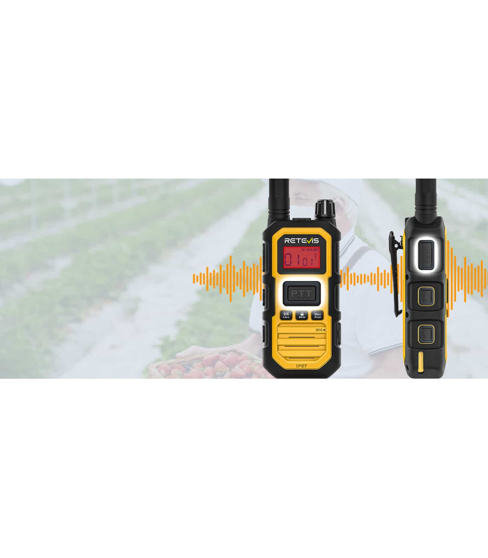 ΠΟΜΠΟΔΕΚΤΗΣ RETEVIS RB648P, Long Range Advanced Triple Proof Heavy Duty Two Way Radio