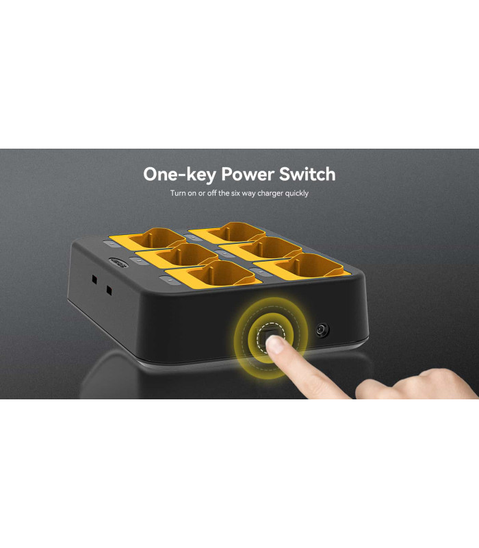 ΒΑΣΗ ΦΟΡΤΙΣΗΣ RETEVIS 6x RB648P