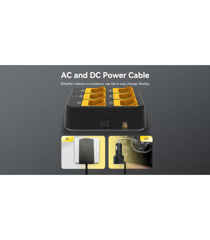 ΒΑΣΗ ΦΟΡΤΙΣΗΣ RETEVIS 6x RB648P