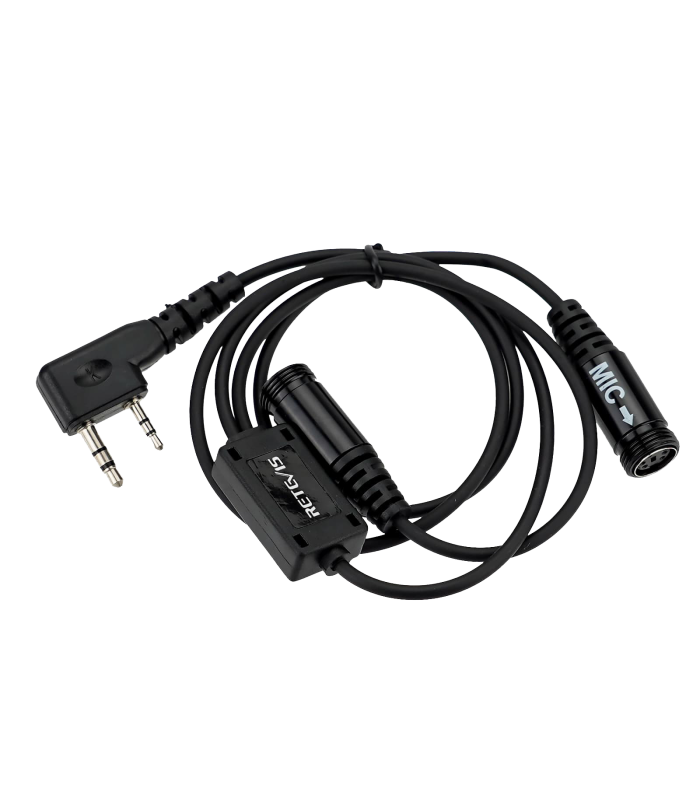 ΜΙΚΡΟΦΩΝΟ ΑΚΟΥΣΤΙΚΟ, RETEVIS, για κράνος μηχανής με 2Pin PTT finger