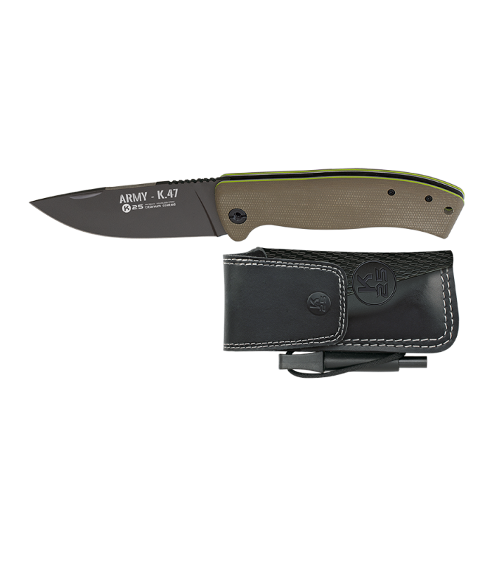 Σουγιάς K25 Army pocket knife, Mikarta, Blade 9,8cm