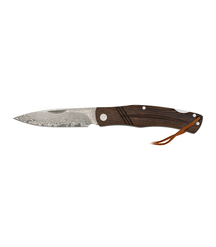 ΣΟΥΓΙΑΣ ALBAINOX Wenge Damasc pocket knife, Blade 8 cm