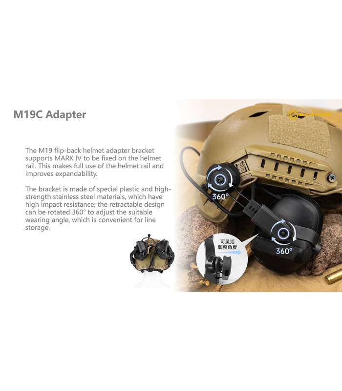 Ωτοασπίδες - Ακουστικά Επικοινωνίας EARMOR M32_MARK-4, Black