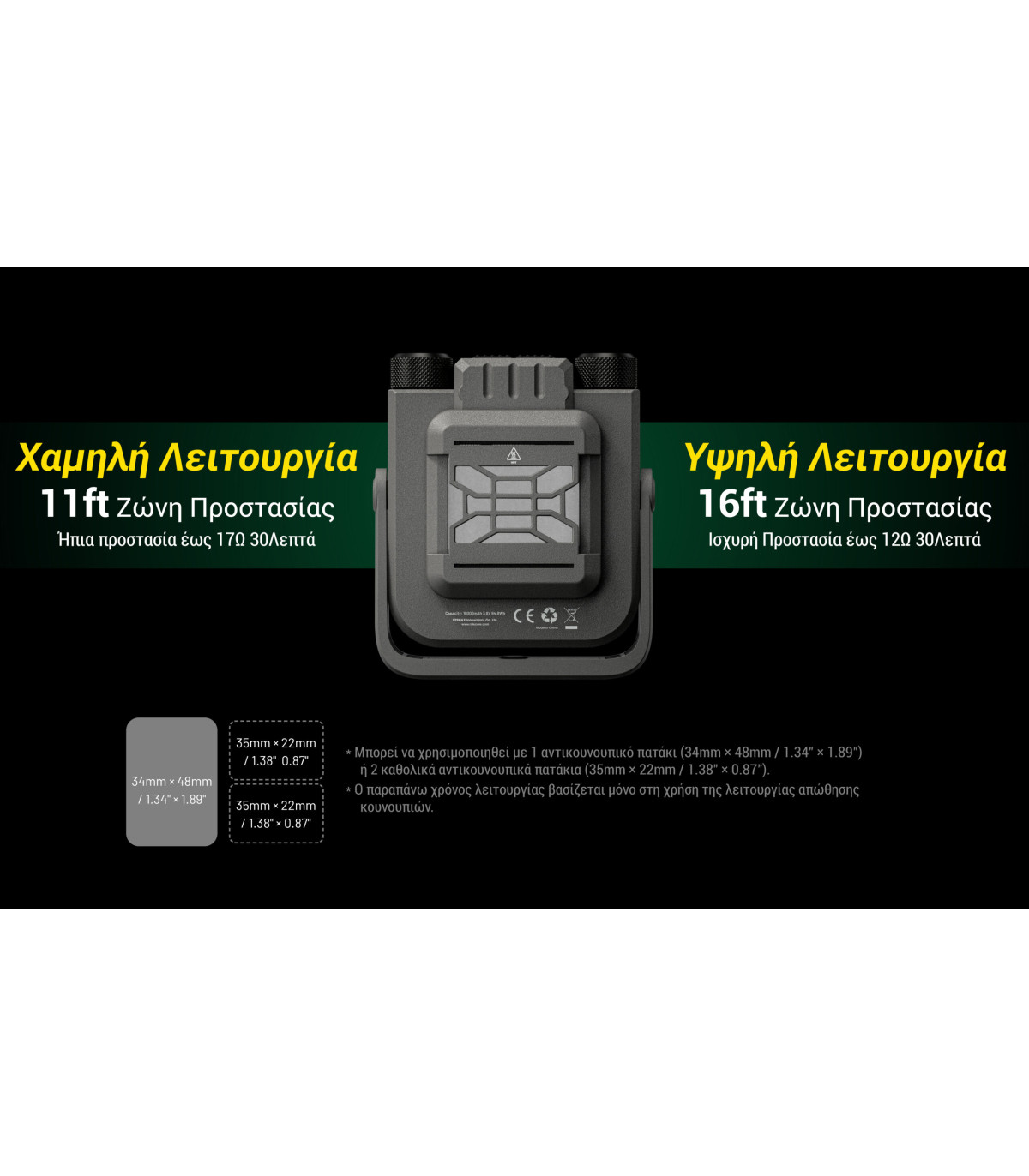 ΦΑΚΟΣ LED NITECORE Multifunctional 3-in-1 outdoor work light, NWL30