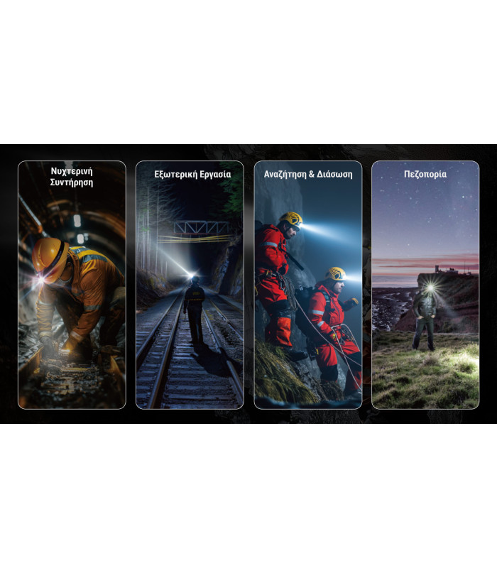 ΦΑΚΟΣ LED NITECORE HEADLAMP HC75 UHE, 3000 Lumens