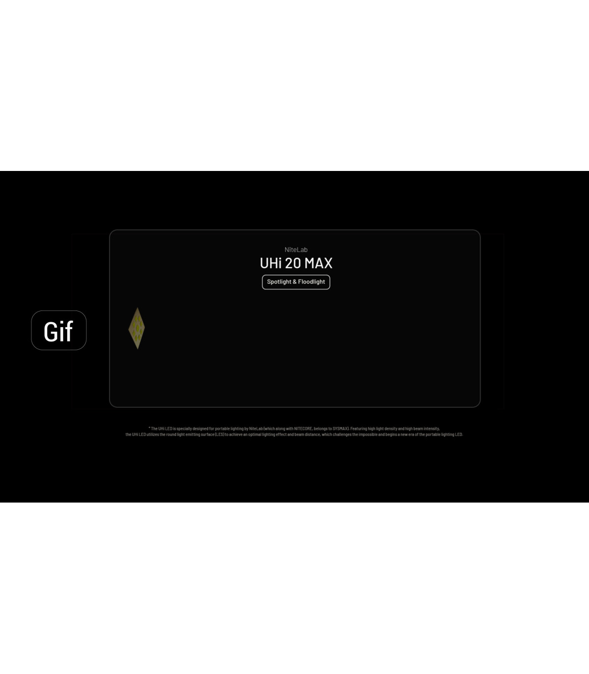 ΦΑΚΟΣ LED NITECORE EDC37, 8000Lumens, UHi LED