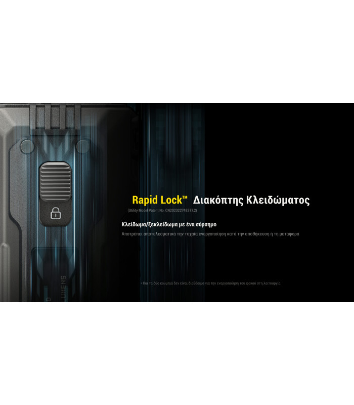 ΦΑΚΟΣ LED NITECORE EDC37, 8000Lumens, UHi LED