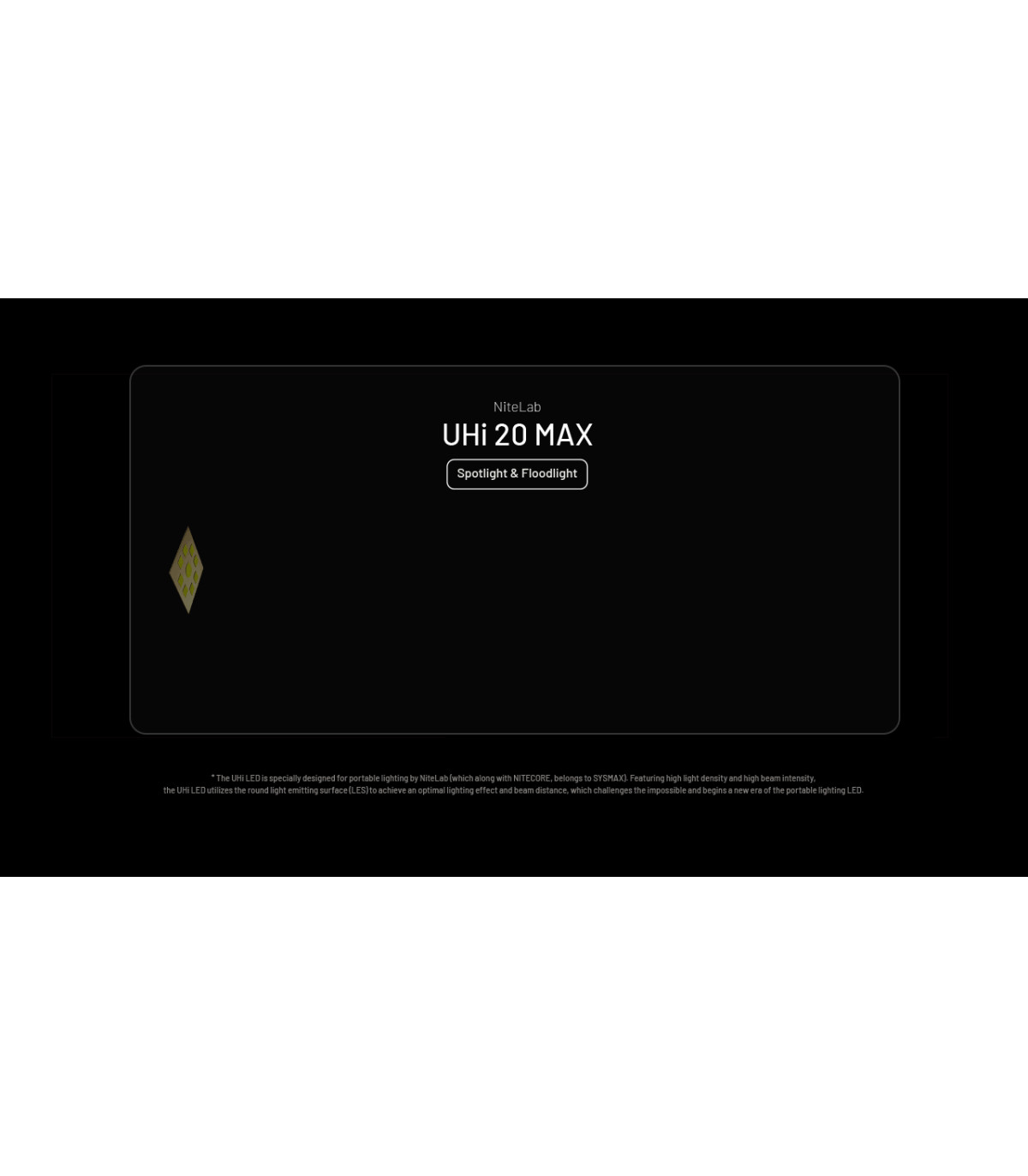 ΦΑΚΟΣ LED NITECORE EDC37, 8000Lumens, UHi LED