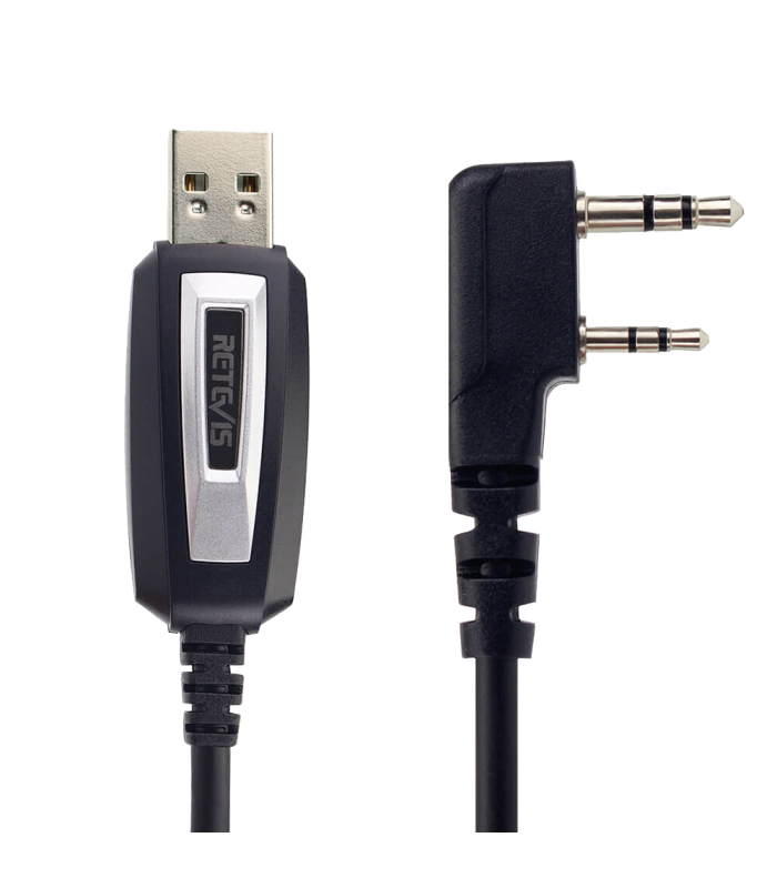 Καλώδιο RETEVIS USB σε 2 pin C9018A για προγραμματισμό πομποδεκτών, RA89