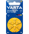 ΜΠΑΤΑΡΙΑ VARTA Aid 10 BL6- Ακουστικών 6άδα, Made in Germany