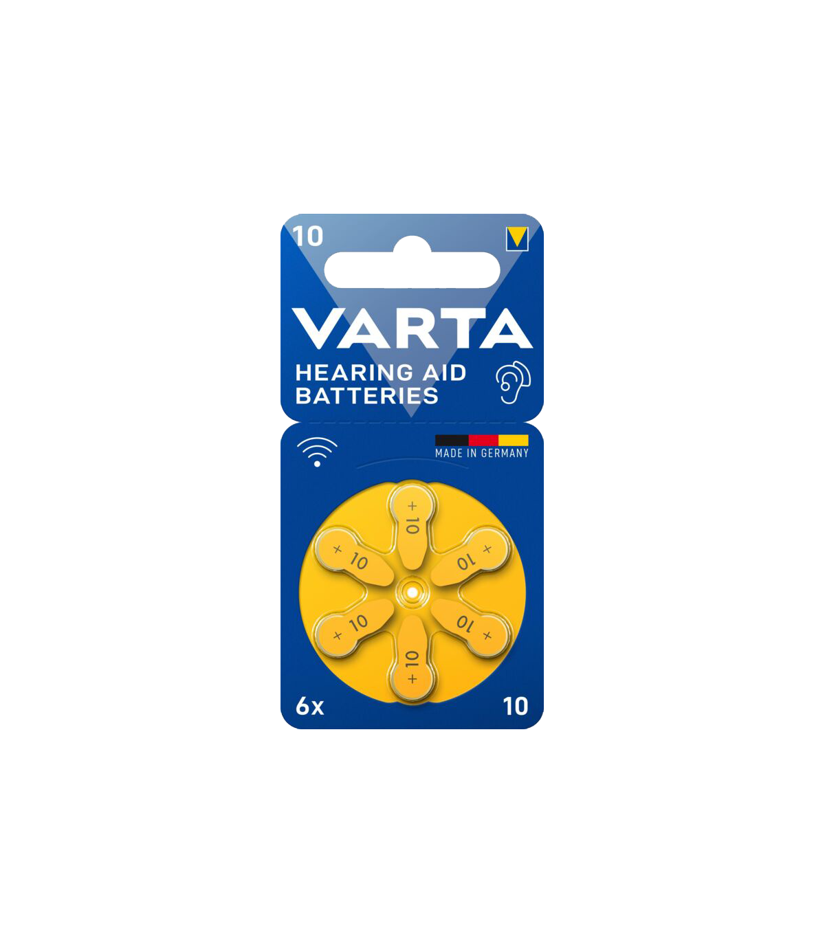 ΜΠΑΤΑΡΙΑ VARTA Aid 10 BL6- Ακουστικών 6άδα, Made in Germany