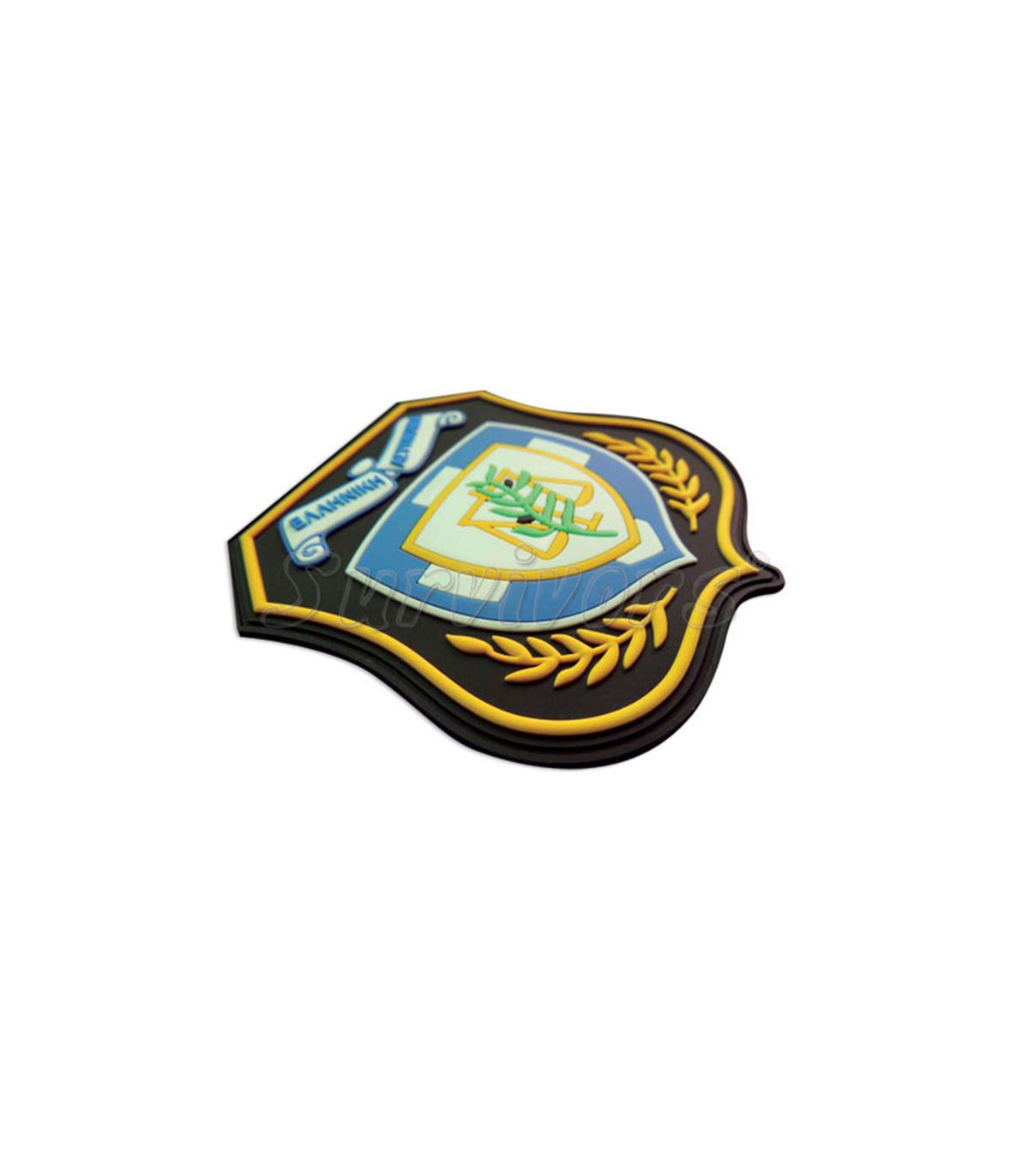 Survivors 3D Police Patch with Velcro Full Color | Sabotage Oddal