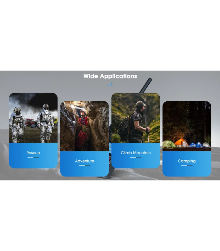 ΠΟΜΠΟΔΕΚΤΗΣ RETEVIS RA89,VHF/UHF, 10W, IP68 Waterproof (EU Ver.)