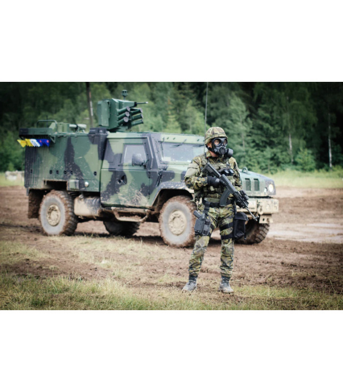 MIRA SAFETY CBRN GAS MASK FILTER NBV-77 SOF 40MM THREAD