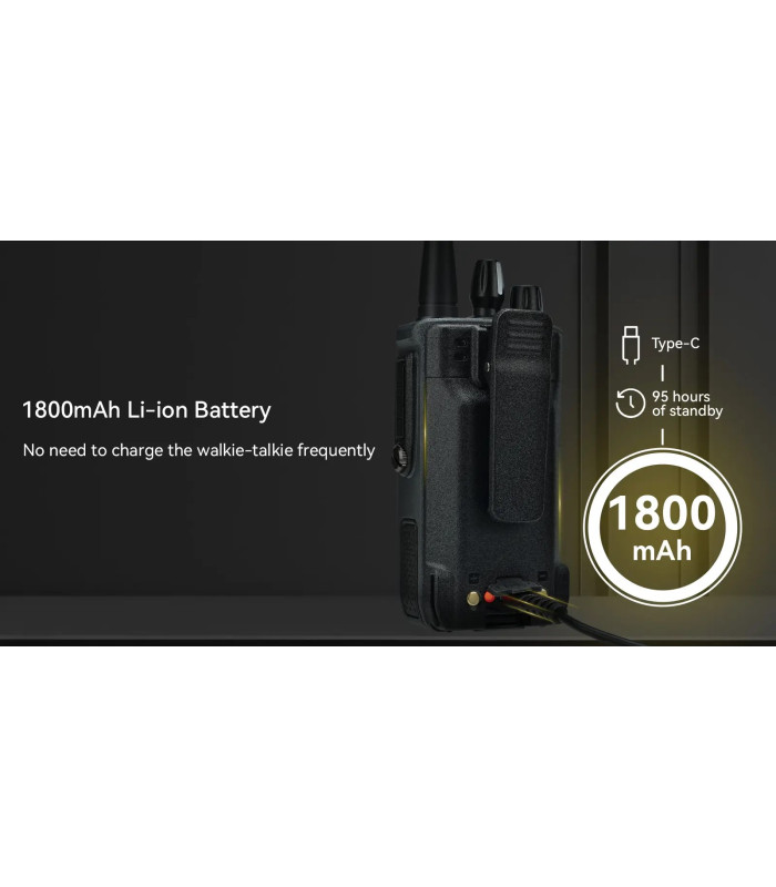 ΠΟΜΠΟΔΕΚΤΗΣ RETEVIS C1, VHF/UHF, Αδιάβροχος 5W