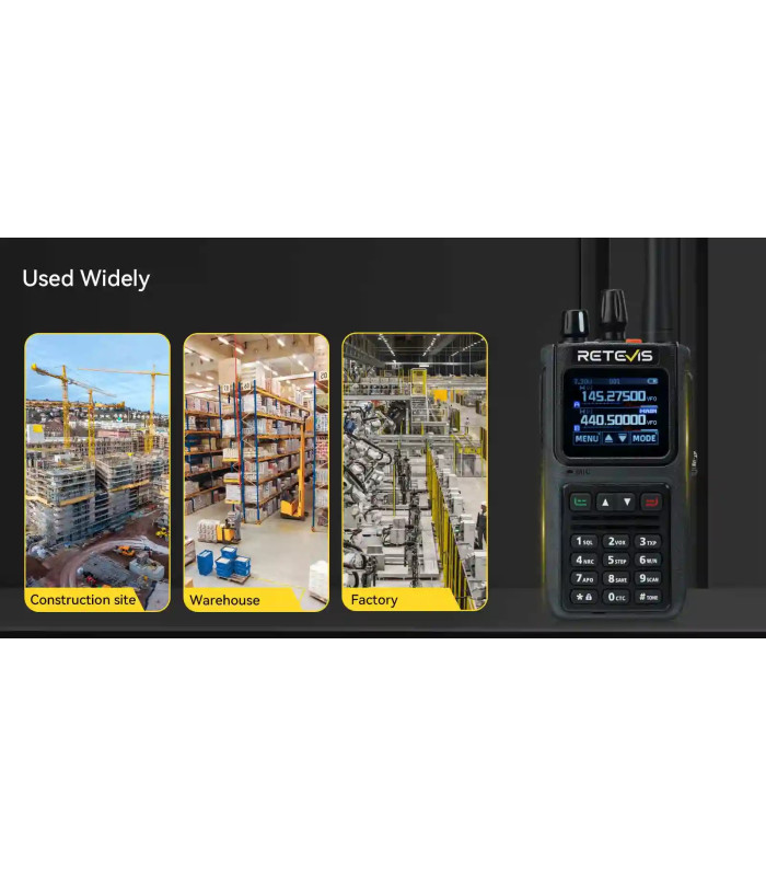 ΠΟΜΠΟΔΕΚΤΗΣ RETEVIS C1, VHF/UHF, Αδιάβροχος 5W