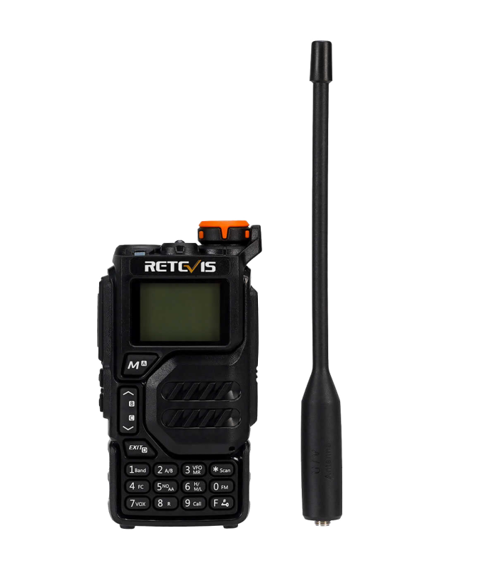 ΠΟΜΠΟΔΕΚΤΗΣ RETEVIS RA79, VHF/UHF, 5W, Aviation Band (EU Ver.)