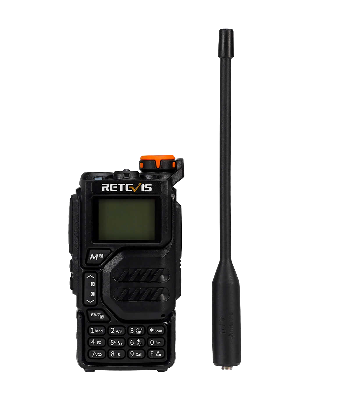 ΠΟΜΠΟΔΕΚΤΗΣ RETEVIS RA79, VHF/UHF, 5W, Aviation Band (EU Ver.)